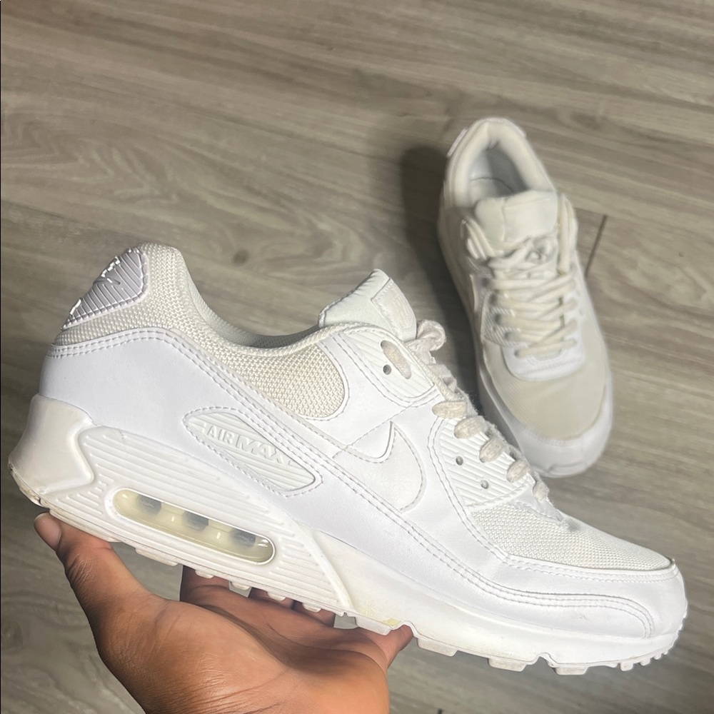 Nike Air Max 90 Triple White (10.5)